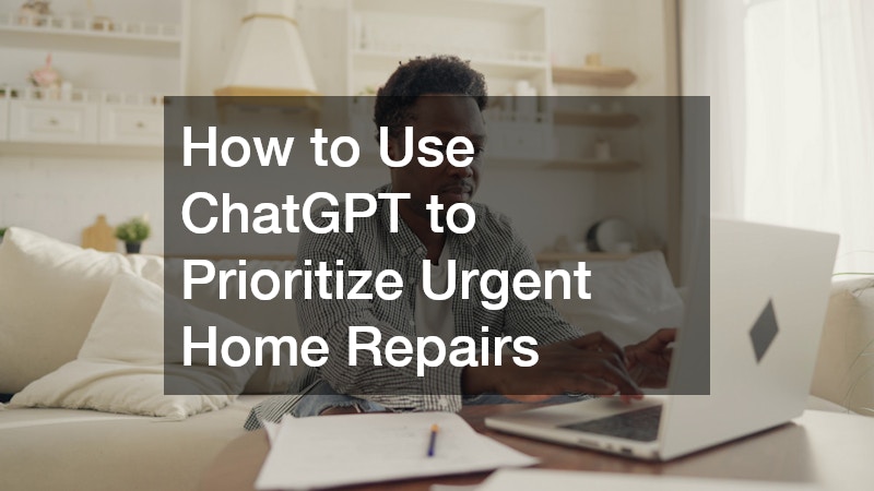 How to Use ChatGPT to Prioritize Urgent Home Repairs